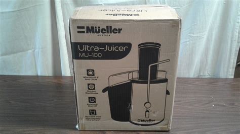 Lot Detail - MUELLER AUSTRIA ULTRA JUICER MU 100