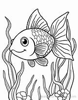 Goldfish Coloring Pages  12 Free Printable AI Generated Designs sketch template