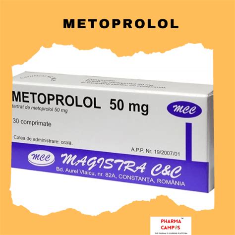 Metoprolol- What are the indications and popular brands? > PharmaCampus