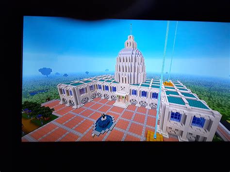 My city's capital building. Inspired by the real U.S. Capitol building ...