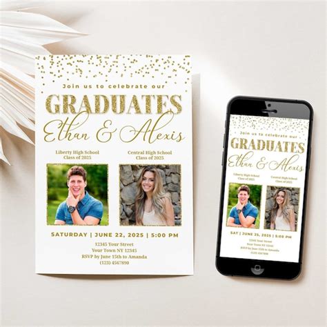 Twins Graduation - Etsy