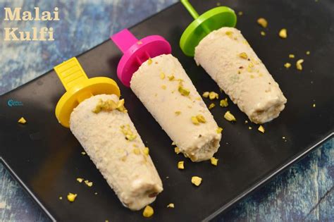 Malai Kulfi | How to make Malai Kulfi - Subbus Kitchen