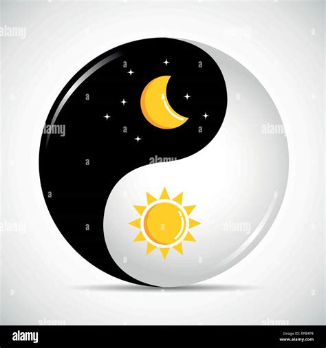 Yin Yang Sun Moon High Resolution Stock Photography and Images - Alamy