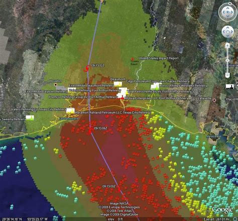 Hurricane Ike Storm Surge Risk Maps | WIRED