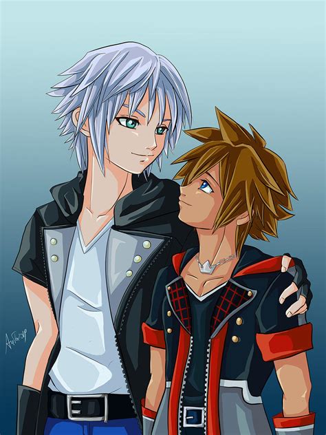 Sora and Riku by SleepingAnto on DeviantArt