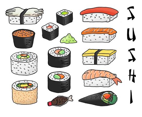 Cartoon Sushi Wallpapers - Top Free Cartoon Sushi Backgrounds ...