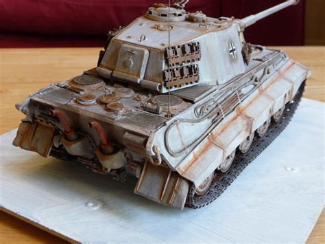 1/35 Tamiya King Tiger | Completed King Tiger with Winter ca… | Flickr