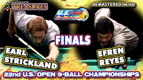 1997 US Open 9-Ball Championship – Finals – Earl Strickland vs Efren Reyes - Video News ...