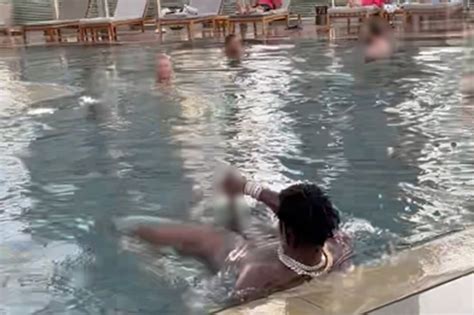 Antonio Brown Exposes Himself to Guests at Hotel Pool