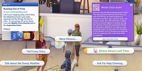 The Sims 4: Growing Together: Midlife Crisis Guide