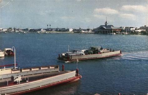 Balboa Island Ferry Newport Beach, CA Postcard