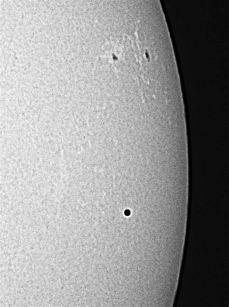 Mercury Solar Transit – Stardust Observatory