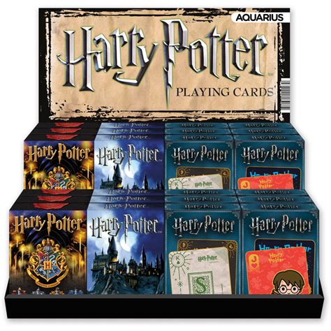 Buy Harry Potter Assorted Playing Cards Display in wholesale online!