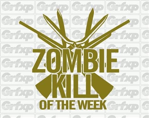 Zombieland - Zombie Kill of the Week Sticker – Grafixpressions