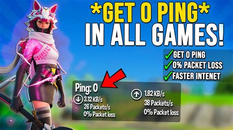 How to Get 0 Ping In Fortnite - Get Lower Ping in All Games (Optimize Internet 2021) - YouTube