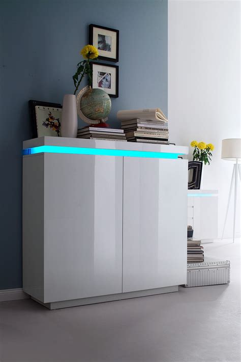 Pin by MRHOUSEY on High Gloss White Furniture | Contemporary dresser, White sideboard, High ...