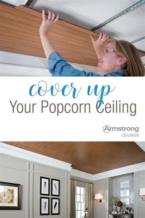 Covering A Popcorn Ceiling ~ Wallpaper Wiggins