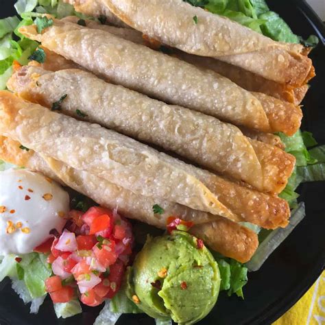 Frozen Flautas in Air Fryer (Taquitos Recipe + VIDEO!)