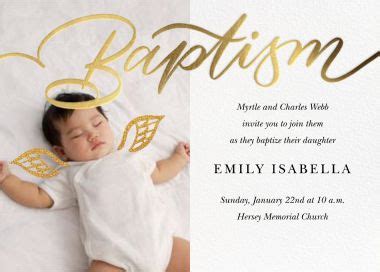 Paper & Party Supplies Invitations Rustic Wood Electronic Baptism Invitation Editable ...