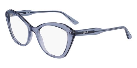 Karl Lagerfeld KL 6137 020 Eyeglasses in Transparent Grey | SmartBuyGlasses USA