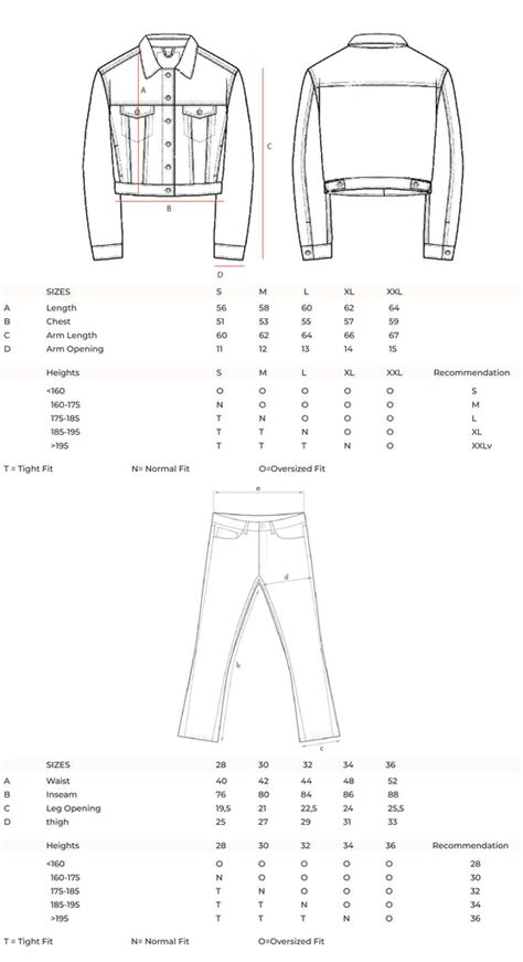 Size Chart Men – Facesofthenight