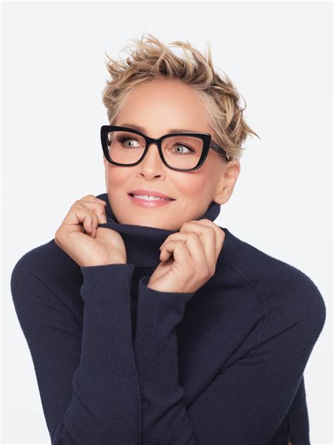 Sharon Stone LensCrafters 2022 Campaign Photos