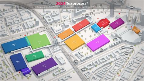 Texprocess 2024 in Congress Centre Messe Frankfurt