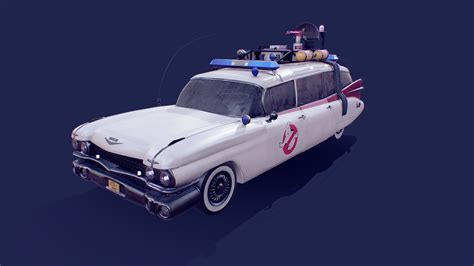 Ecto 1 - Ghostbusters - Buy Royalty Free 3D model by msanjurj [d4a3d98 ...