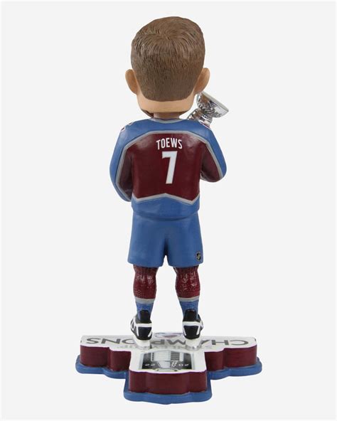 Devon Toews Colorado Avalanche 2022 Stanley Cup Champions Bobblehead FOCO