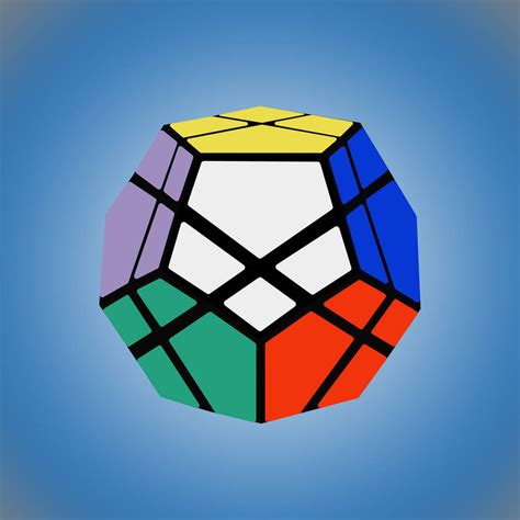 Rubik Cube Skewb Ultimate by LUEM02 on DeviantArt