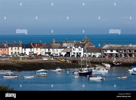 The village of the Isle of Whithorn, Dumfries & Galloway, Scotland ...