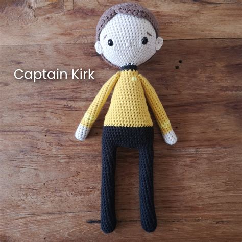 Star Trek Amigurumi Dolls 4 Crochet PATTERN Downloads - Etsy