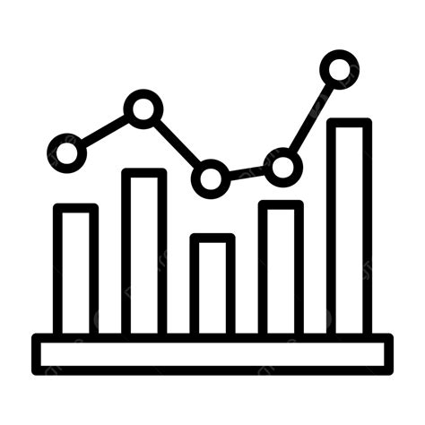 Ikon Garis Bagan Batang Vektor, Ikon Diagram Batang, Grafik Batang, Batang PNG dan Vektor dengan ...