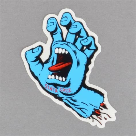 Santa Cruz Screaming Hand Logo - LogoDix