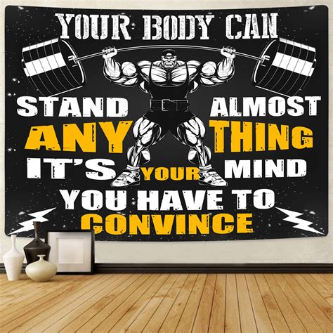 Motivational Gym Flags & Banners for Home Gyms - Inspire Your Workouts ...