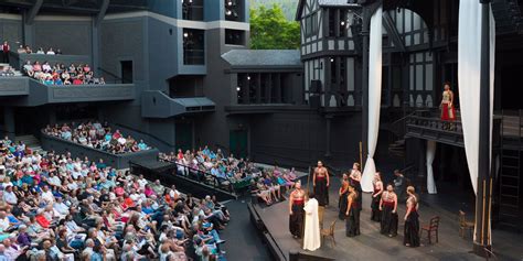 Oregon Shakespeare Festival Elizabethan Theatre, Shakespeare Festival ...