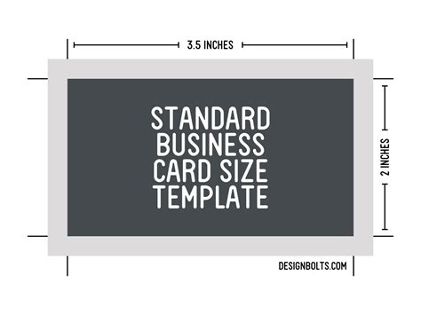 Free Standard Business Card Size, Letterhead & Envelop Sizes Templates ...
