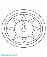 Compass Coloring Pages Printable sketch template