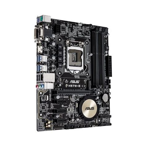 Asus H97M-E LGA 1150 Intel H97 Micro-ATX Motherboard - Wootware