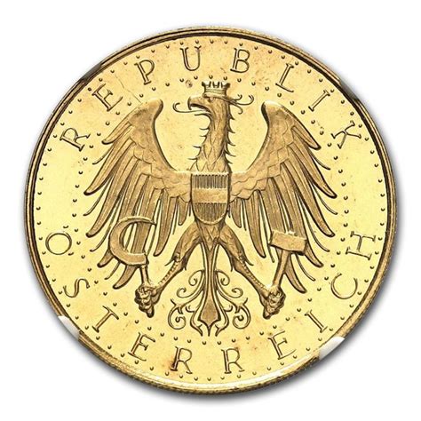 Buy 1931 Austria Gold 100 Schilling PL-65 NGC | APMEX