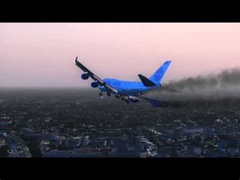 PAN AM 747 Crash Landing Bangkok ++ FSX - YouTube