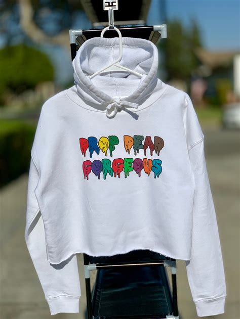 "Drop Dead Gorgeous" Cropped Hoodie | TYT ATTYRE