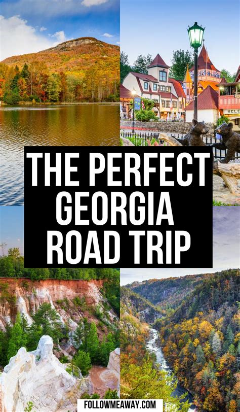 The Ultimate Georgia Road Trip Itinerary | Road trip places, Road trip ...