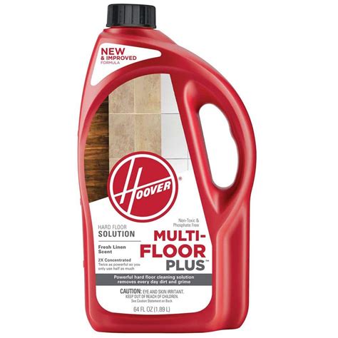 Hoover 64 oz. 2X Multi-Floor Plus Hard Floor Cleaning Solution-AH30420NF - The Home Depot