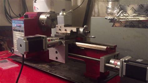 Harbor Freight Mini Lathe CNC Conversion - YouTube