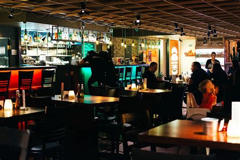 restaurant’s bar interior, Restaurant, bar, interior, indoors, table, cafe, people | Piqsels