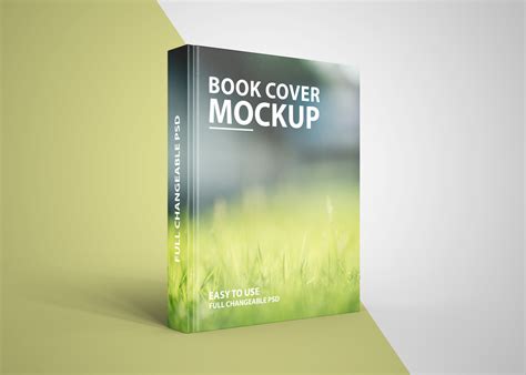 3d Book Cover Mockup Design PSD Graphic By Graphicswizard