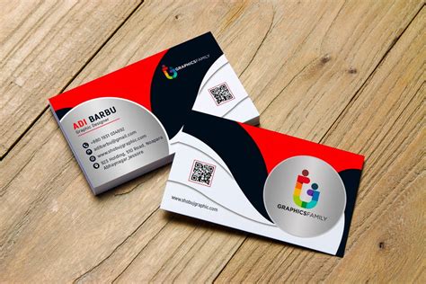 Free PSD Creative Business Card Design – GraphicsFamily