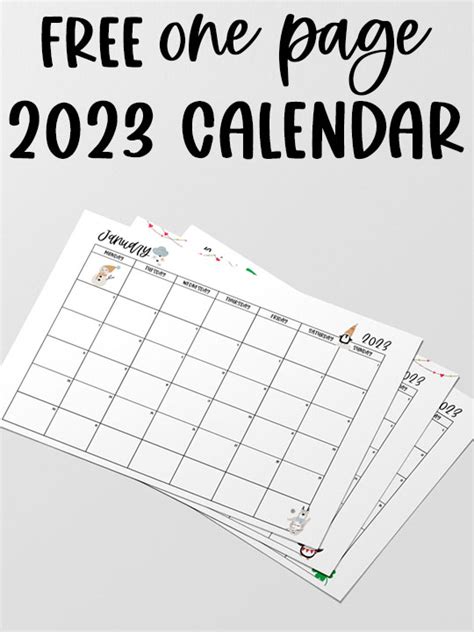 Ic 2023 Printable Calendar - PELAJARAN