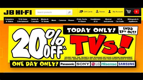 Dealhacker: The Best Deals From JB Hi-Fi's Massive TV Sale